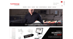 Desktop Screenshot of holmbergs.com